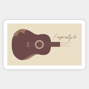 Fingerstyle // V1 Sticker